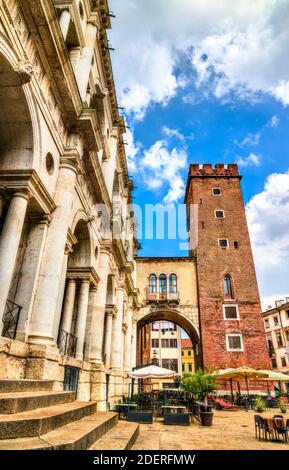 Basilika Palladiana in Vicenza, Italien Stockfoto