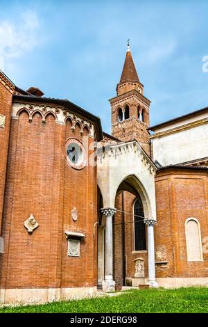 Santa Corona Kirche in Vicenza, Italien Stockfoto