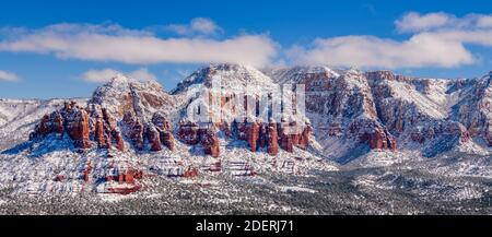 Winter in Sedona, Arizona, USA. Stockfoto