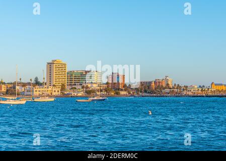 St Kilda Pier in Melbourne, Australien Stockfoto