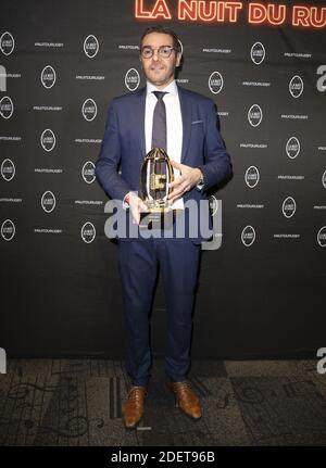 Jerome Garces (Bester Schiedsrichter) Teilnahme an der Rugby Night 2019, im Olympia Theater, am 25. November 2019, Paris, Frankreich. Foto von Loic Baratoux/ABACAPRESS.COM Stockfoto