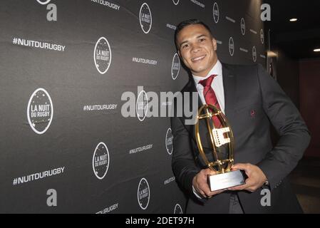 Cheslin Kolbe (Bester Top 14 Spieler) Teilnahme an der Rugby Night 2019, im Olympia Theater, am 25. November 2019, Paris, Frankreich. Foto von Loic Baratoux/ABACAPRESS.COM Stockfoto