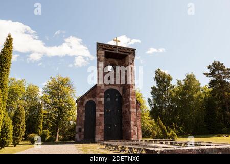 Ansgarskapellet, Björkö (Schweden) Stockfoto