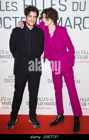 Louis Garrel, Timothee Chalamet besuchen die 'Little Women' 'Les Filles du Docteur March' Premiere im Cinema Gaumont Marignan in Paris, Frankreich am 12. Dezember 2019. Foto von Nasser Berzane/ABACAPRESS.COM Stockfoto