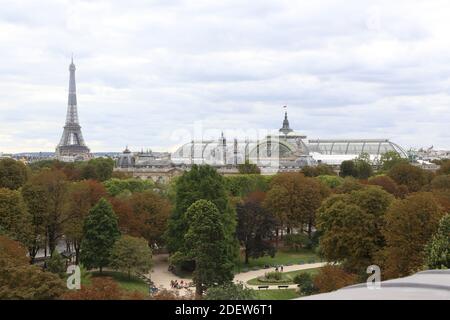 Wiedereröffnung des Hotel de Crillon Rooftop 'Bonsoir Paris' nach monatelanger Schließung wegen Covid-19 Pandemie in Paris, am 24. August 2020 Frankreich. Foto von Jerome Domine/ABACAPRESS.COM Stockfoto