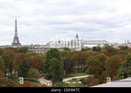 Wiedereröffnung des Hotel de Crillon Rooftop 'Bonsoir Paris' nach monatelanger Schließung wegen Covid-19 Pandemie in Paris, am 24. August 2020 Frankreich. Foto von Jerome Domine/ABACAPRESS.COM Stockfoto