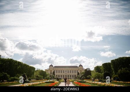 Blick auf den Garten im Parc Zoologique de Paris in Paris Stockfoto