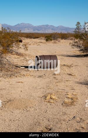 Pearsonville ist eine kleine, nicht eingegliederte Gemeinde an der Grenze zwischen den Grafschaften Inyo und Kern in der östlichen Sierra von Kalifornien. Stockfoto