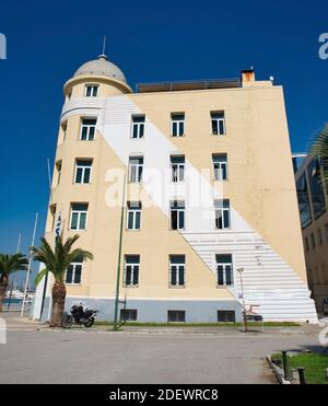Volos, Griechenland, absolutes Touristenziel, Park, Promenade, Meer, Landschaft, Sommer, Meer. Stockfoto