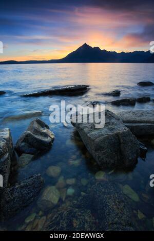 Geographie / Reisen, Großbritannien, Schottland, Strand von Elgol, Additional-Rights-Clearance-Info-not-available Stockfoto