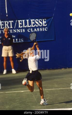 Amerikanische Tennisspielerin Tracy Austin, 1992 Stockfoto