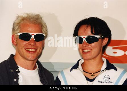 Schweizer Tennisspielerin Martina Hingis, 2000er Stockfoto
