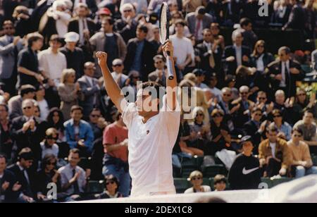 Spanischer Tennisspieler Albert Costa, 2000er Stockfoto
