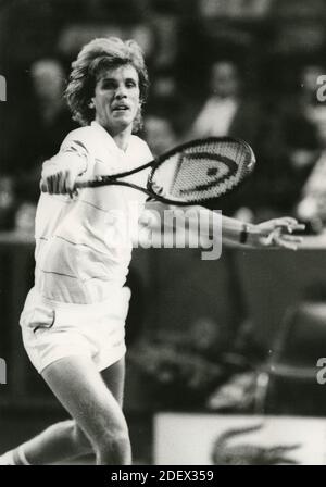 Der spanische Tennisspieler Sergio Casal, Bercy 80er Jahre Stockfoto