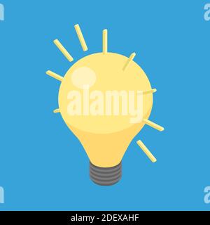 Glühlampe der Lampe Stock Vektor