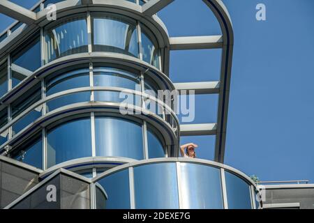 Bürogebäude „SpreeEck', Kapelle-Ufer / Reinhardtstraße, Mitte, Berlin, Deutschland Stockfoto