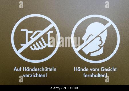 Regeln für Kunden, Berlin Stockfoto