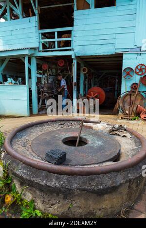 Fábrica de Carretas Eloy Alfaro, Sarchí, Valverde Vega, Alajuela Region, Costa Rica, Mittelamerika Stockfoto