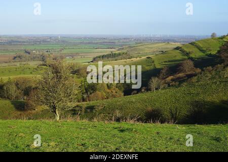 Ein Blick von den Pegsdon Hills, Bedfordshire Stockfoto