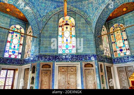 Topkapi Palace, Istanbul, HDR Bild Stockfoto