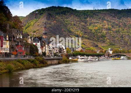 Cochem, Mosel, Rheinland-Pfalz, Deutschland, Europa Stockfoto