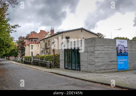 Gedenk- und Begegnungsstätte Leistikowstraße, Potsdam, Brandenburg, Deutschland Stockfoto