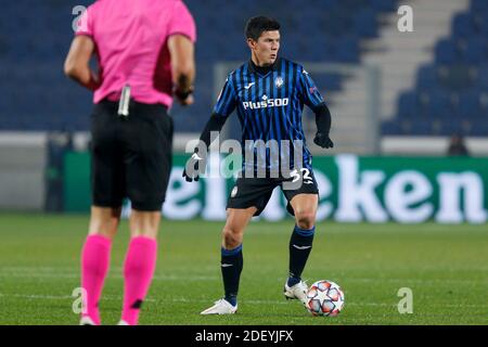 Bergamo, Italien. Dezember 2020. Matteo Pessina (Atalanta) während Atalanta Bergamasca Calcio vs FC Midtjylland, UEFA Champions League Fußballspiel in bergamo, Italien, Dezember 01 2020 Kredit: Unabhängige Fotoagentur/Alamy Live Nachrichten Stockfoto