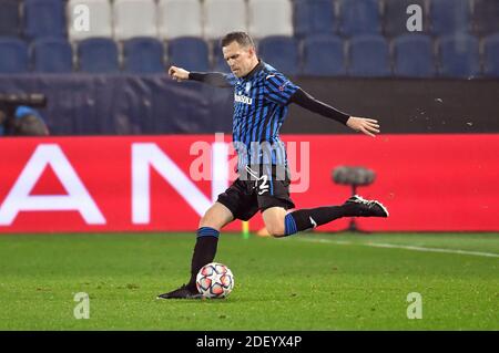 Bergamo, Italien. Dezember 2020. Josip Ilicic (72) von Atalanta beim UEFA Champions League Spiel zwischen Atalanta und FC Midtjylland im Gebisstadion in Bergamo. (Foto Kredit: Gonzales Foto/Alamy Live News Stockfoto