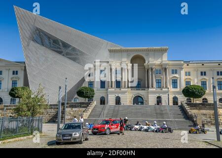 Militärhistorisches Museum der Bundeswehr, Olbrichtplatz, Dresden, Sachsen, Deutschland Stockfoto