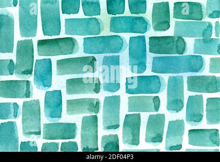 Abstrakter handgezeichneter Aquarellhintergrund. Spots Aquarell Hintergrund. Stockfoto
