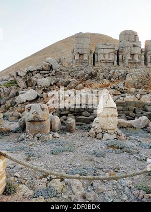 Blick auf Nemrut Mountain, Adiyaman, Türkei Stockfoto