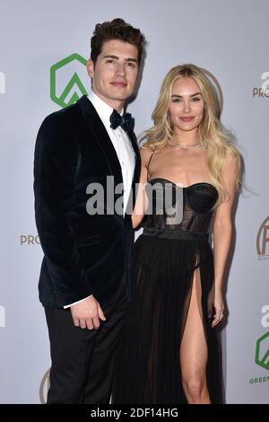 Michelle Randolph, Gregg Sulkin nimmt am 18. Januar 2020 an den 31. Annual Producers Guild Awards im Hollywood Palladium in Los Angeles, CA, USA Teil. Foto von Lionel Hahn/ABACAPRESS.COM Stockfoto