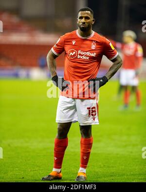 City Ground, Nottinghamshire, Midlands, Großbritannien. Dezember 2020. English Football League Championship Football, Nottingham Forest versus Watford; Cafu of Nottingham Forest Kredit: Action Plus Sports/Alamy Live News Stockfoto