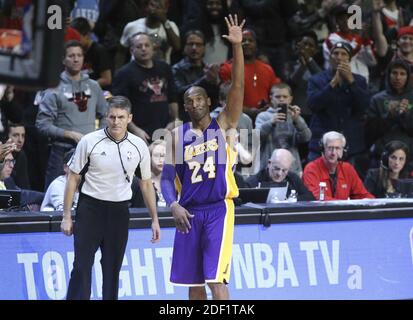 KEIN FILM, KEIN VIDEO, KEIN TV, KEIN DOKUMENTARFILM - Datei Foto von Los Angeles Lakers Forward Kobe Bryant Stockfoto