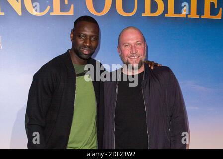 Omar Sy, Francois Damiens nimmt am 02. Februar 2020 an der Pariser Filmpremiere „Le Prince Oublie“ im Le Grand Rex in Paris Teil. Foto von Nasser Berzane/ABACAPRESS.COM Stockfoto