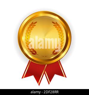 Abstrakte Gold Label-Vorlage. Abbildung Stockfoto