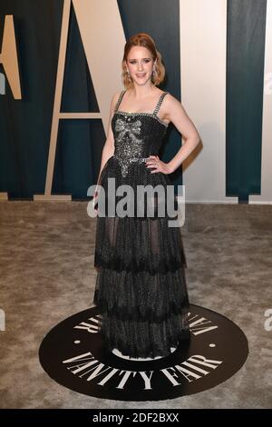 Rachel Brosnahan nahm an der Vanity Fair Oscar Party im Wallis Annenberg Center for the Performing Arts am 09. Februar 2020 in Beverly Hills, Los Angeles, CA, USA, 9. Februar 2020 Teil. Foto von David Niviere/ABACAPRESS.COM Stockfoto