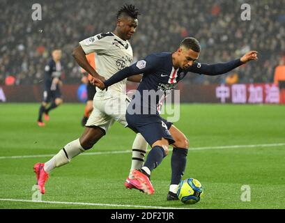 PSG Thilo Kehrer während der französischen Meisterschaft Ligue 1 Fußballspiel zwischen Paris Saint-Germain und Girondins de Bordeaux am 23. Februar 2020 im Parc des Princes Stadion in Paris, Frankreich. Foto von Christian Liewig /ABACAPRESS.COM Stockfoto