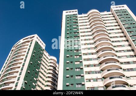 Neue moderne Architektur Luxus Wohnkondominium Gebäude Stockfoto