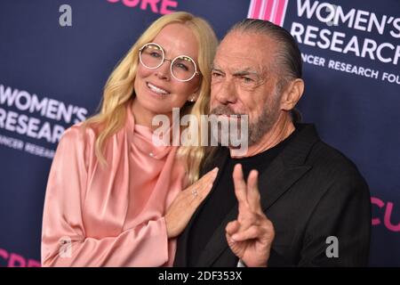 Eloise Broady DeJoria und John Paul DeJoria nehmen am 27. Februar 2020 an einem unvergesslichen Abend des Women's Cancer Research Fund in Beverly Wilshire, EINEM Four Seasons Hotel in Beverly Hills, CA, USA, Teil. Foto von Lionel Hahn/ABACAPRESS.COM Stockfoto