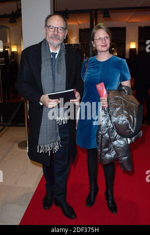 Anna Novion und Jean-Pierre Darroussin nehmen an der 45. Cesar-Zeremonie in Paris, Frankreich am 28. Februar 2020 Teil. Foto von Aurore Marechal/ABACAPRESS.COM Stockfoto