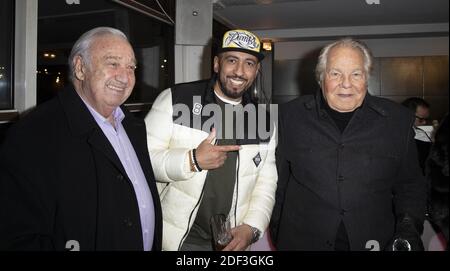 Marcel CAMPION, Benny B und Massimo GARGIA nehmen an der Launch Party Starmag.com in Paris, Frankreich, am 3. März 2020 Teil. Foto von Loïc Baratoux/ABACAPRESS.COM Stockfoto