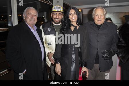 Marcel CAMPION, Benny B, Sylvie ORTEGA und Massimo GARGIA nehmen an der Launch Party Starmag.com in Paris, Frankreich, am 3. März 2020 Teil. Foto von Loïc Baratoux/ABACAPRESS.COM Stockfoto