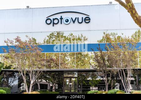 Sep 17, 2020 Fremont / CA / USA - Optovue Hauptsitz in Silicon Valley; Optovue, Inc. Entwickelt und vertreibt ophthalmische Geräte Stockfoto