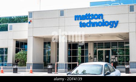 Sep 17, 2020 Fremont / CA / USA - Mattson Technology Headquarters in Silicon Valley; Mattson Technology Inc ist ein amerikanisches Technologieunternehmen Stockfoto