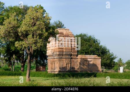 Jambulinga Tempel Ausblick auf Pattadakal karnataka, Indien Stockfoto