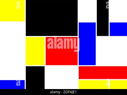 abstrakte geometrische bunte Vektormuster Stock Vektor