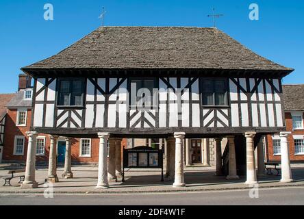 Das ehemalige Rathaus in Royal Wootton Bassett in Wiltshire, Großbritannien Stockfoto
