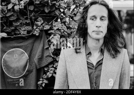 Todd Rundgren in Amsterdam, Niederlande, Oktober 1975. (Foto von Gijsbert Hanekriot) Stockfoto