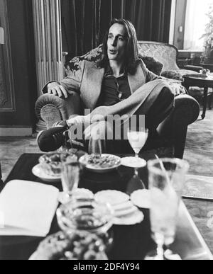 Todd Rundgren in Amsterdam, Niederlande, Oktober 1975. (Foto von Gijsbert Hanekriot) Stockfoto